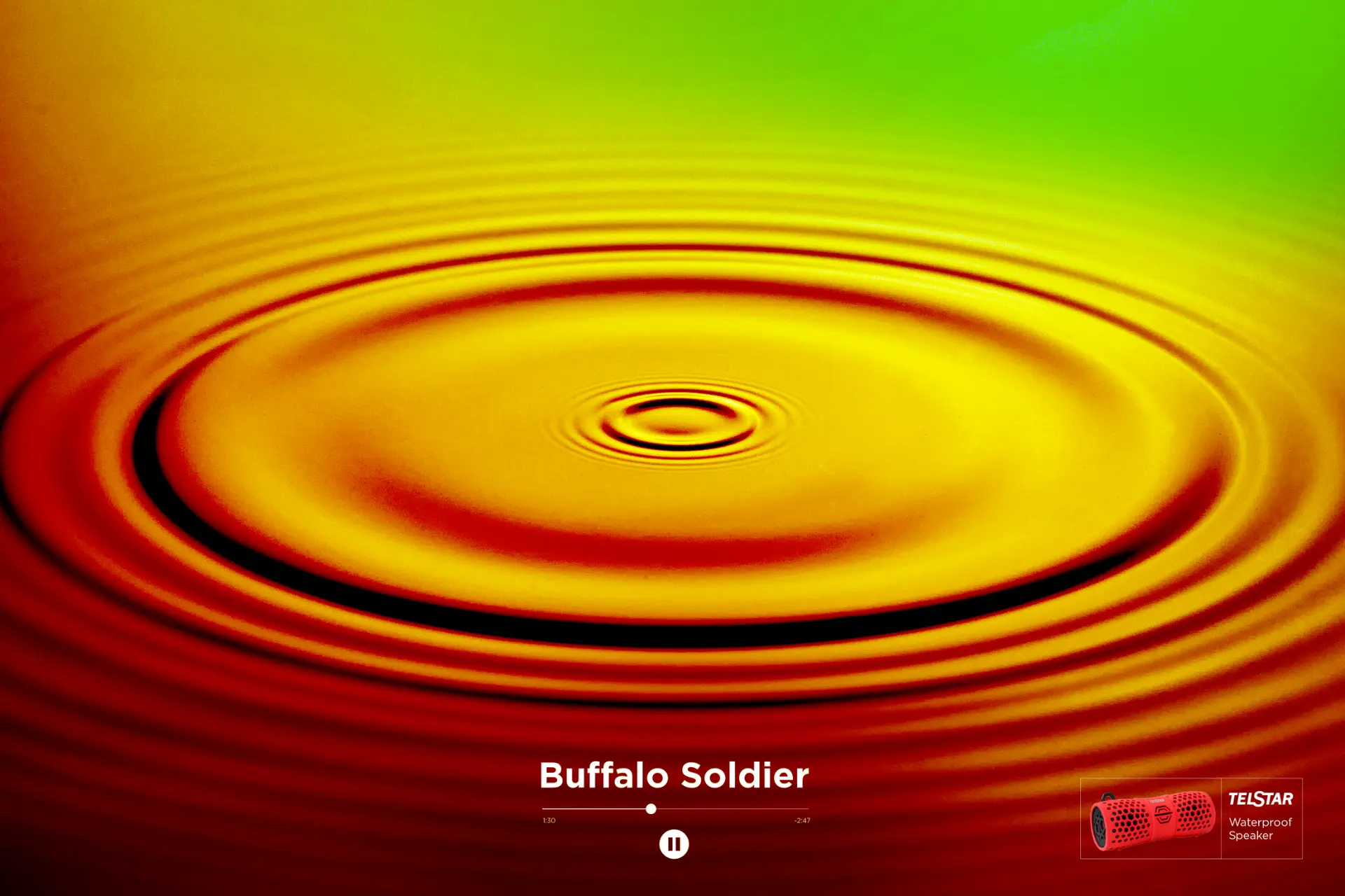 Telstar Waterproof hits — Buffalo Soldier